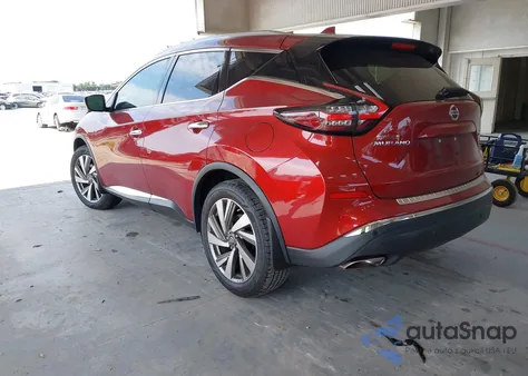 2019 Nissan Murano Sl z USA, uszkodzony, nr VIN 5N1AZ2MJ7KN125409